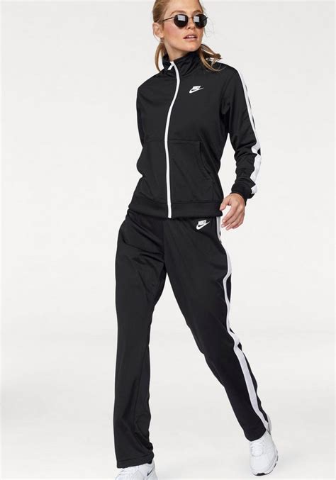 nike trainingsanzug schwarz damen|jogginanzüge damen.